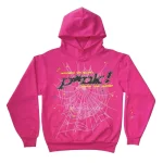 Sp5der Hoodie - Shocking Pink