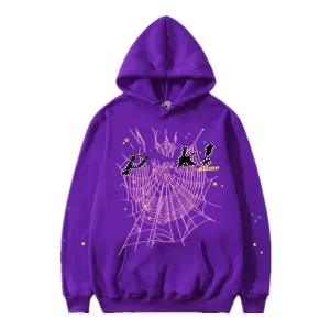 Spider Hoodie -Purple