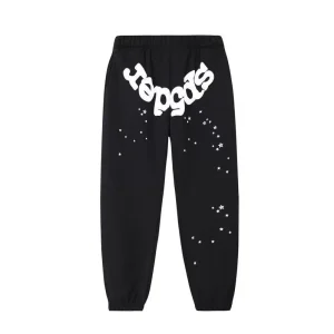 Classic Flame LOGO Graffiti Sp5der Sweatpant