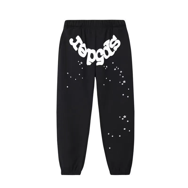 Classic Flame LOGO Graffiti Sp5der Sweatpant