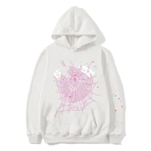 Spider P*nk Hoodie 'Off White'