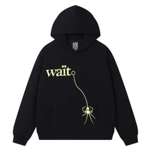 Spider Hoodie - Drak Black